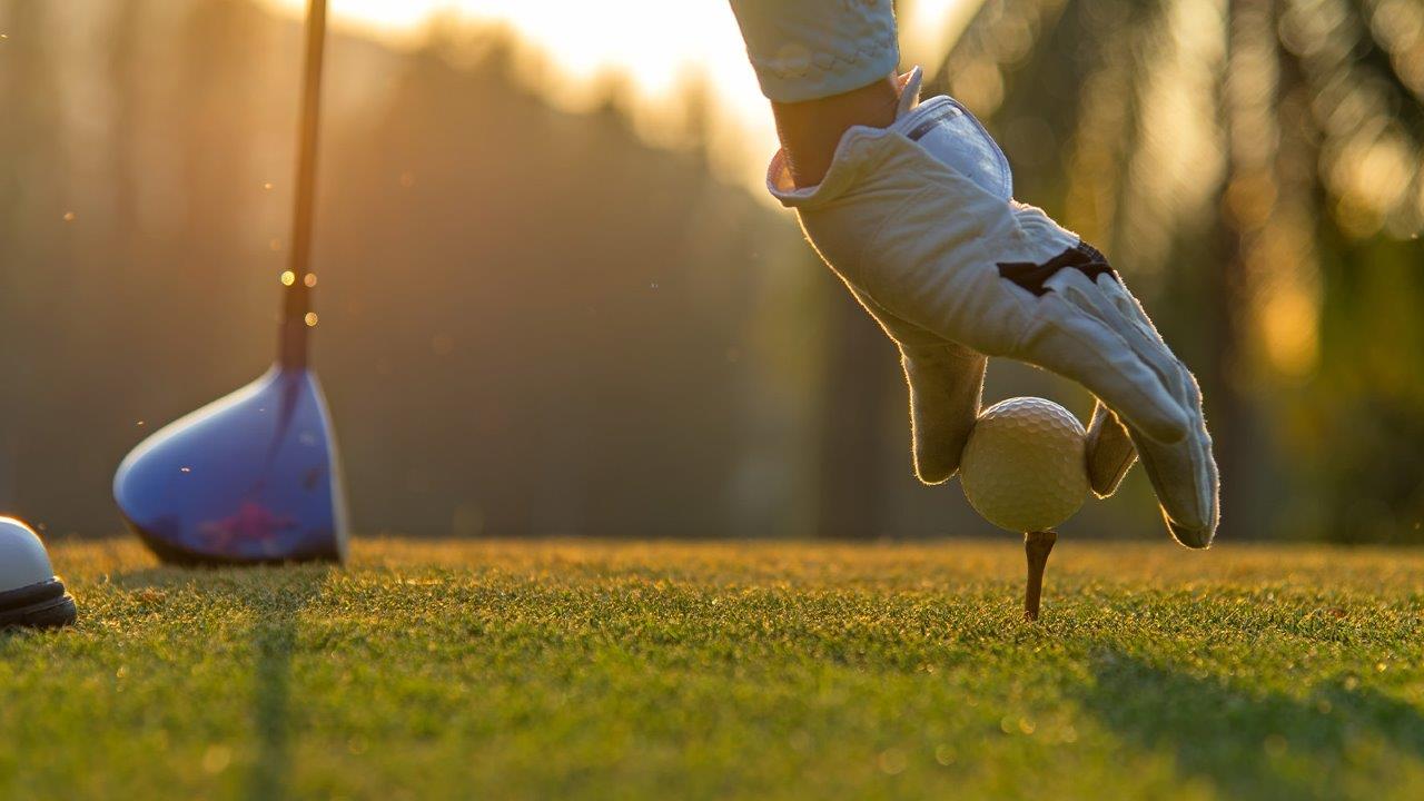 Golfing