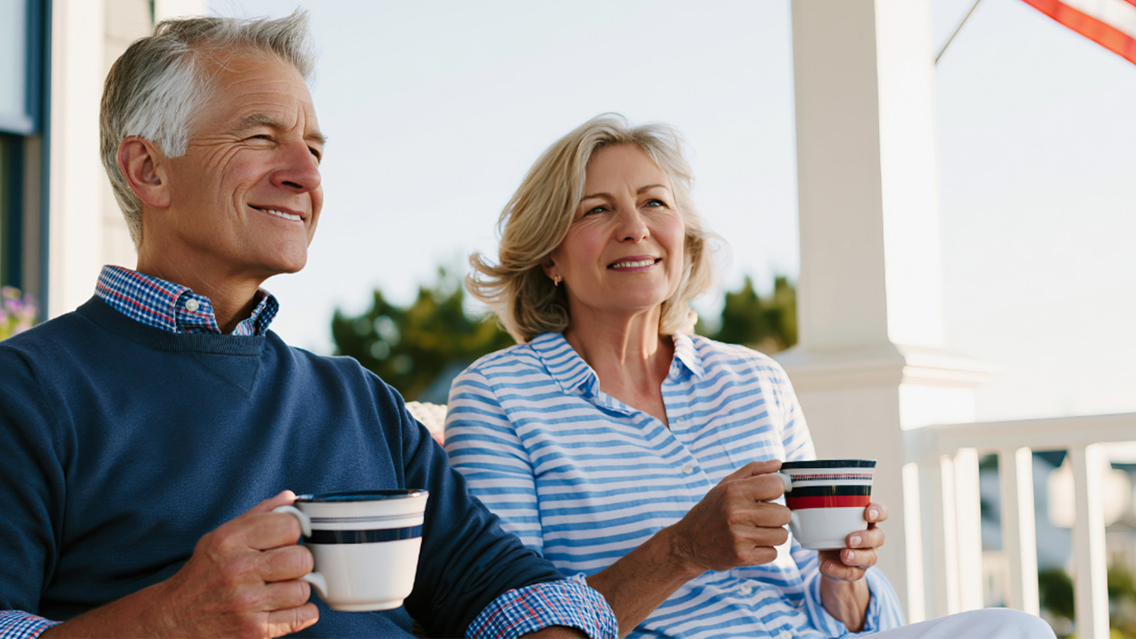 couple on porch