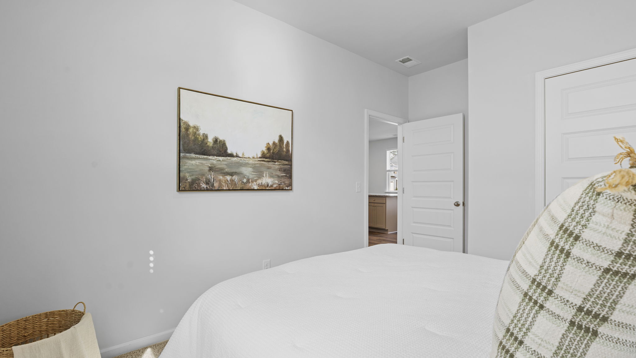 Guest bedroom in the D.R. Horton Downing home in Ridgeland, SC