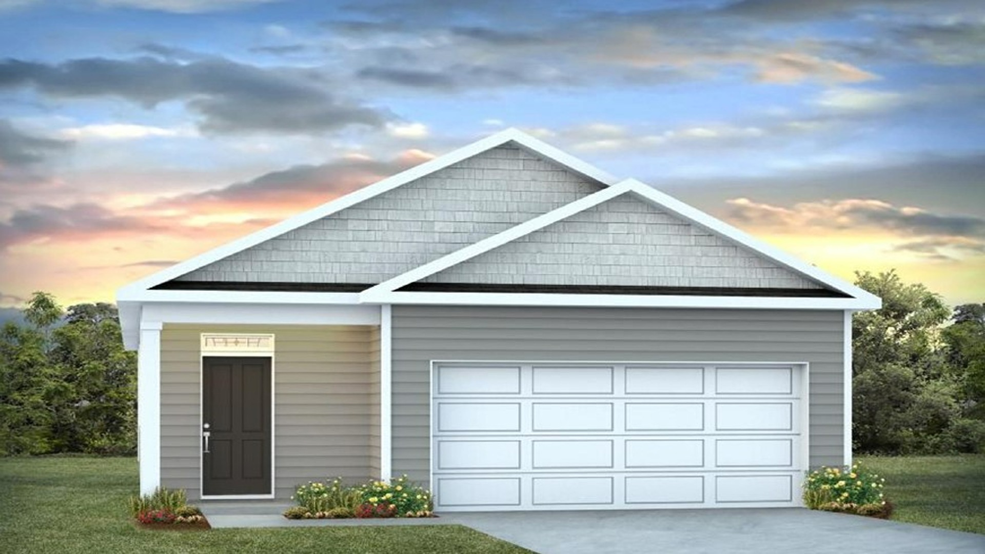 3D Rendering Downing elevation B