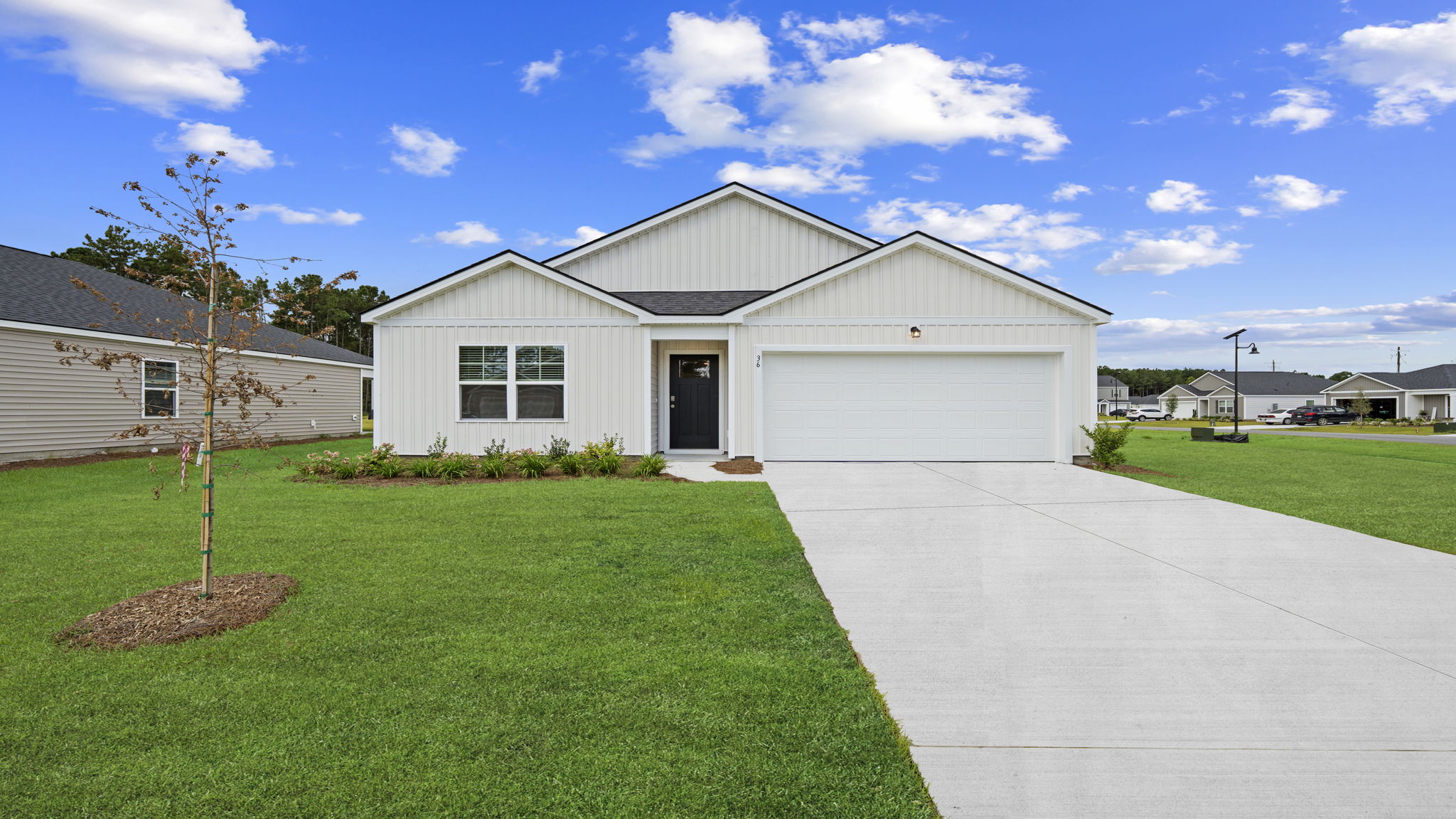 Freeport B in The Groves at Bees Creek community in ridgeland, sc with large lot and spacious floorplan