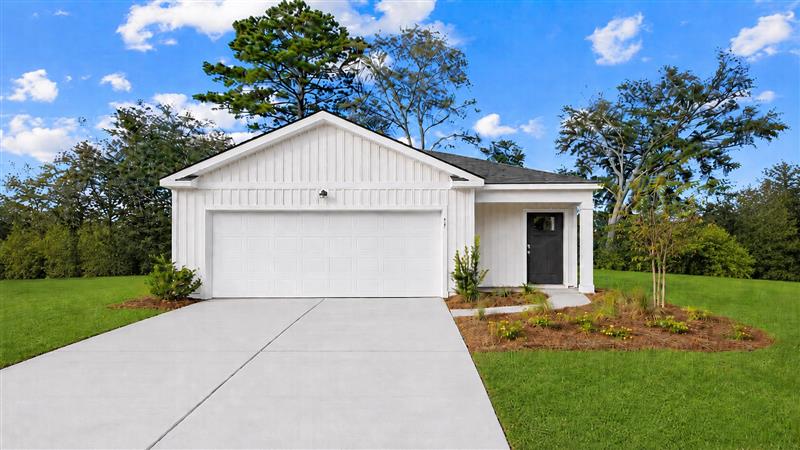 Downing C Front of Home in Groves at Bees Creek