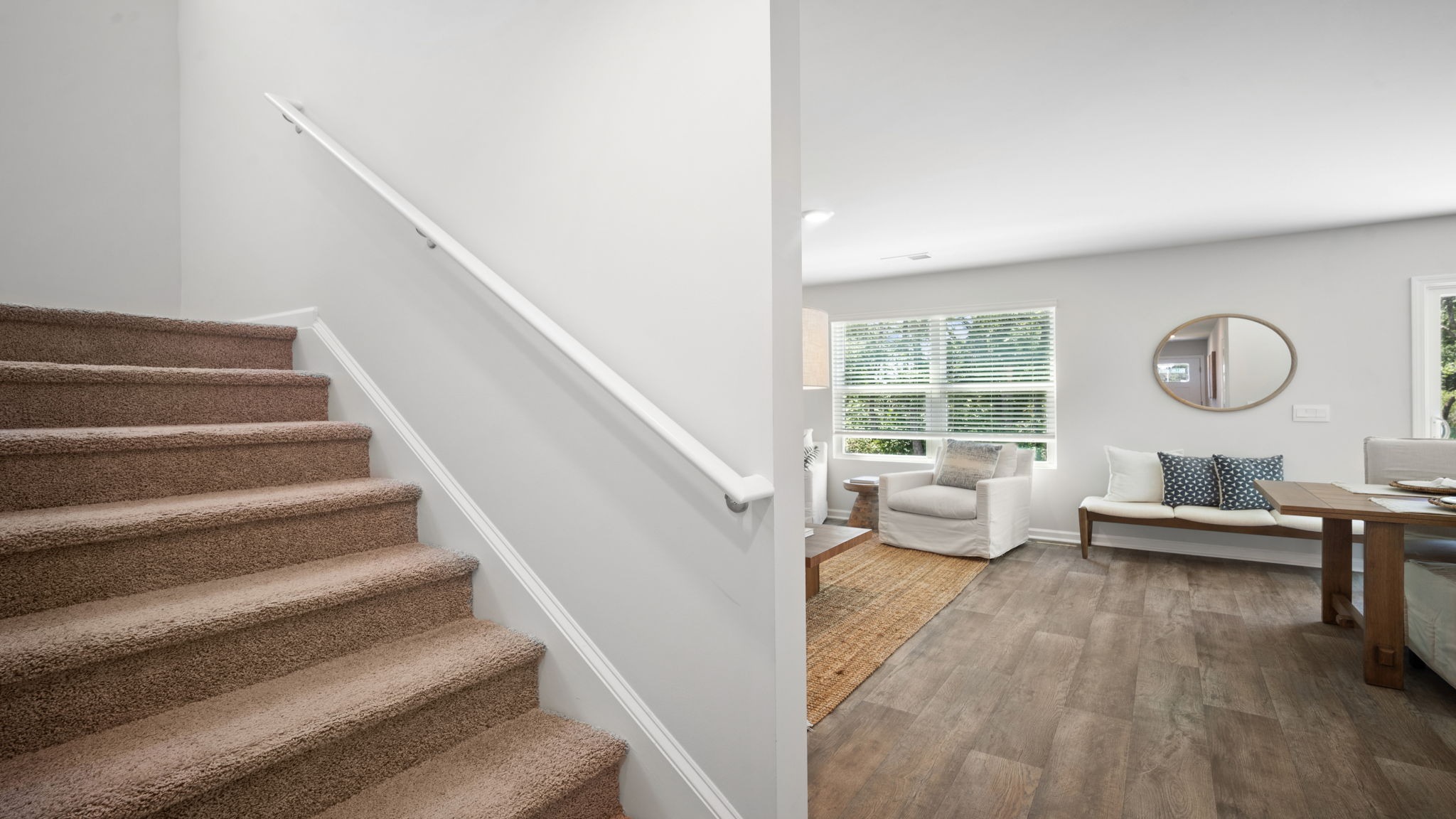 OPEN CONCEPT FLOORPLAN FEATURING STAIRS