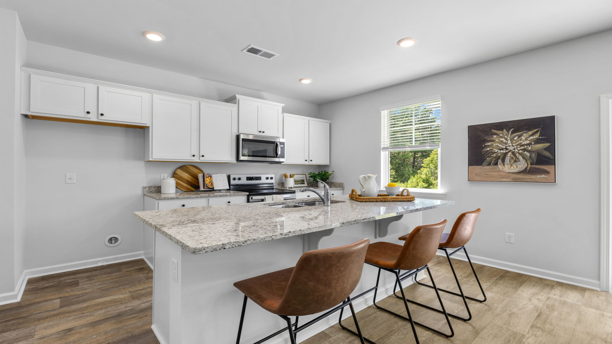 Large chef inspired kitchen