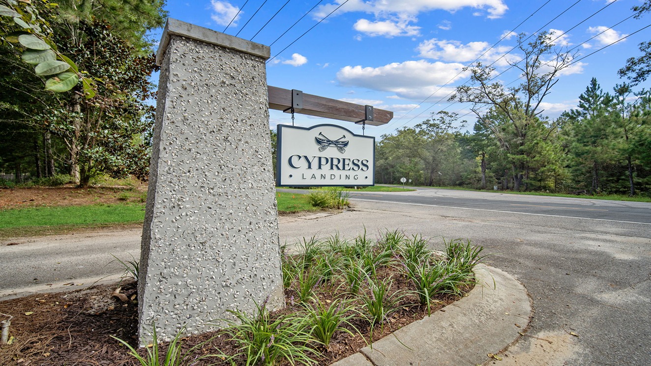 Cypress Landing Hardeeville, SC Entrance Monument