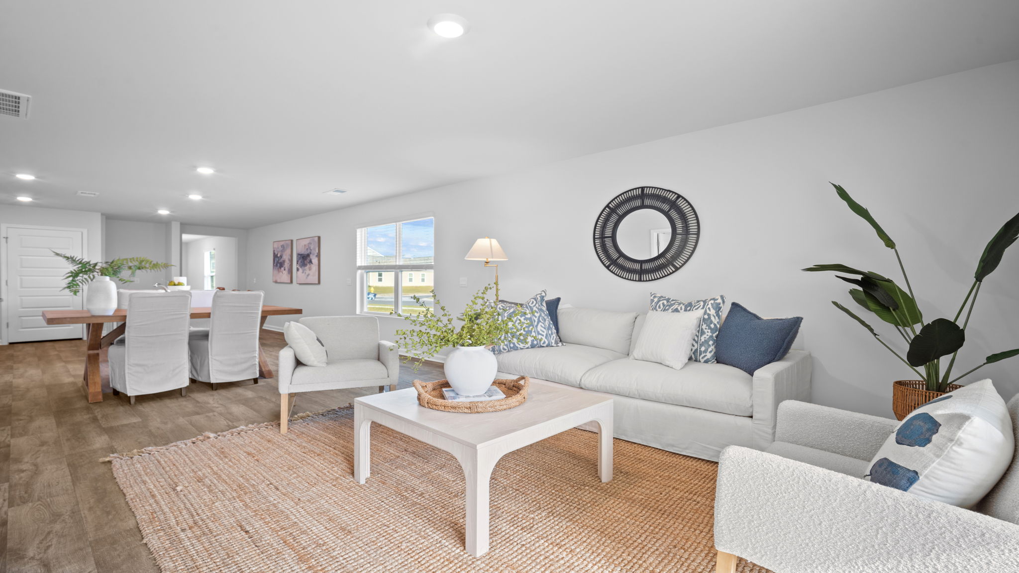 Living Room to Kitchen