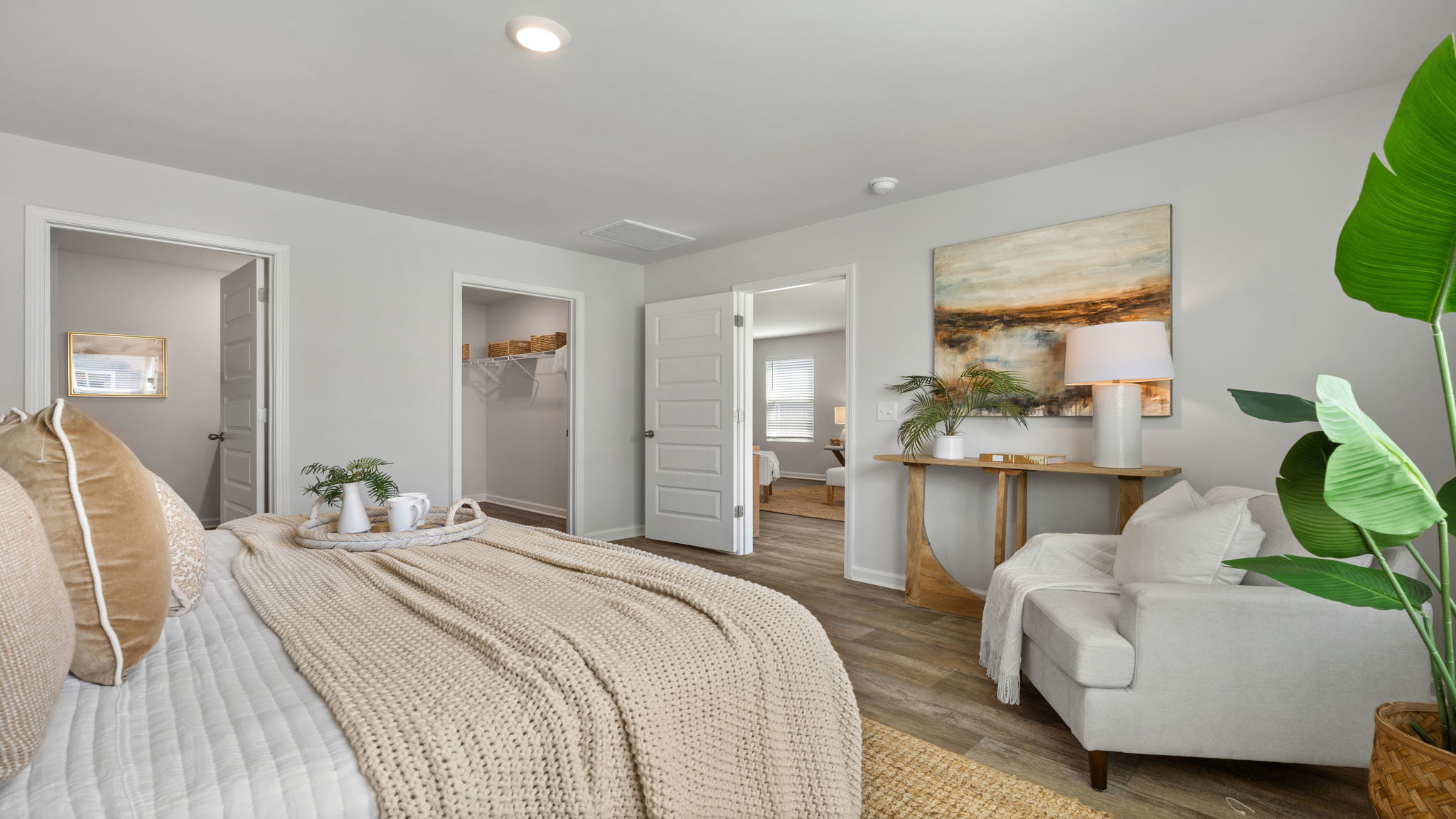 Allex A Primary Suite | Private owner's suite with natural light and modern finishes.