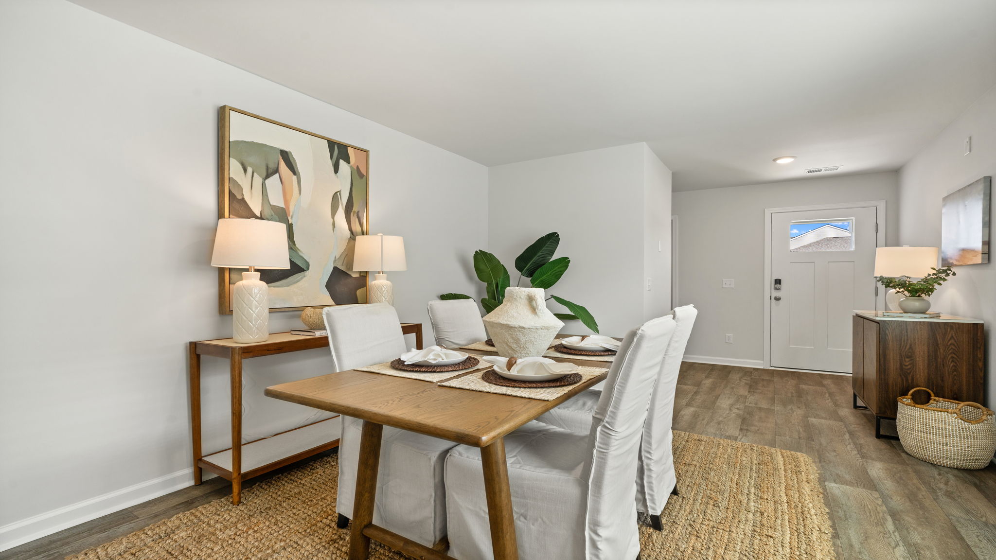 Allex A Dining Room Alternate View | Open dining area designed for everyday living and entertaining.