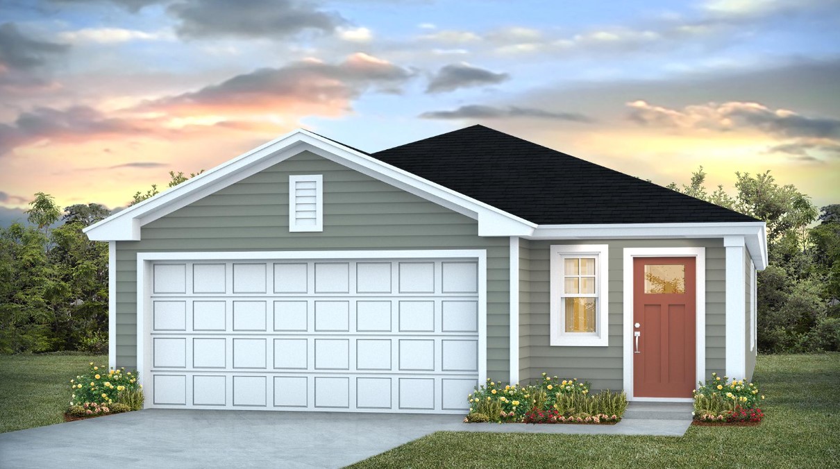 Front of home 3D Rendering elevation A