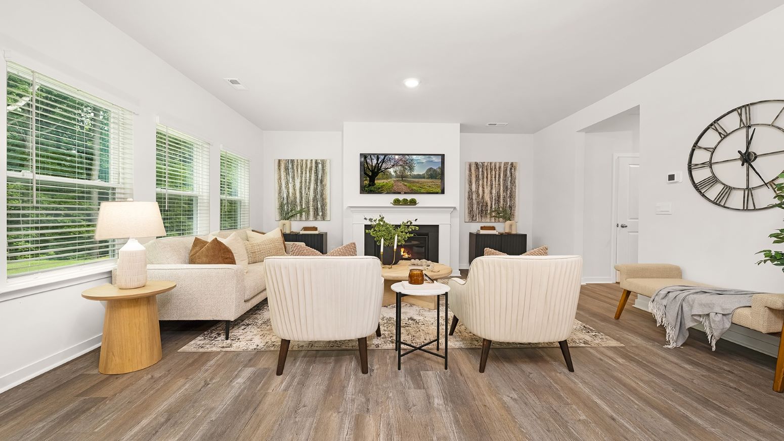 living area with seating