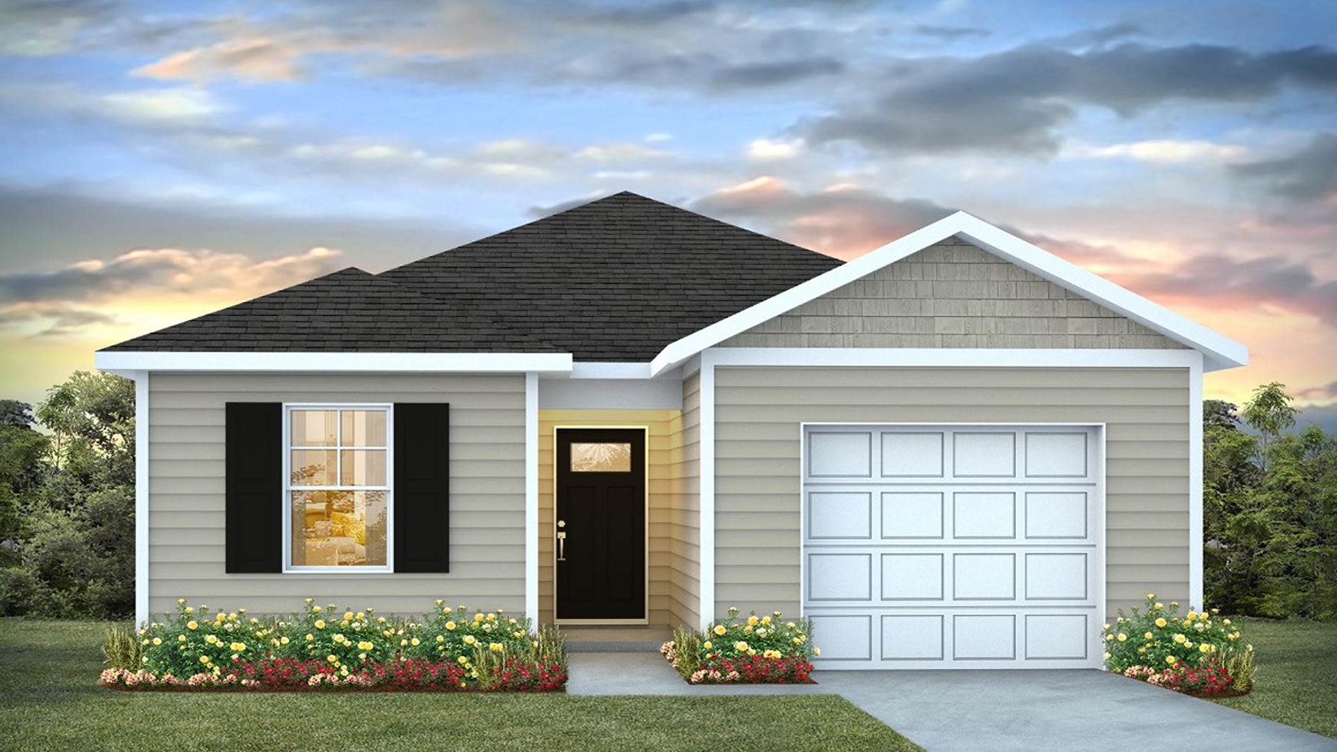 Greenbriar 3D Rendering elevation B