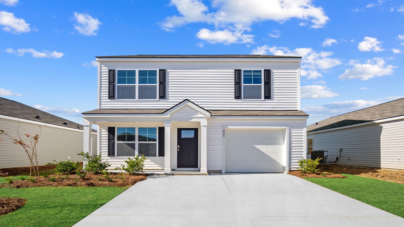 front of home