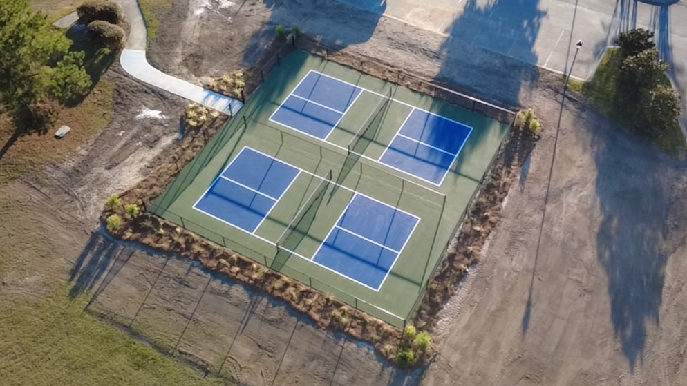 Pickle ball courts