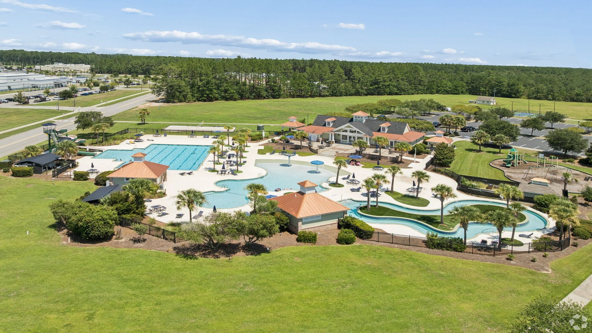 Family friendly pool