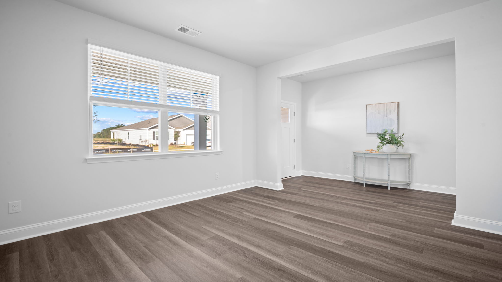 Flex room perfect for entertaining