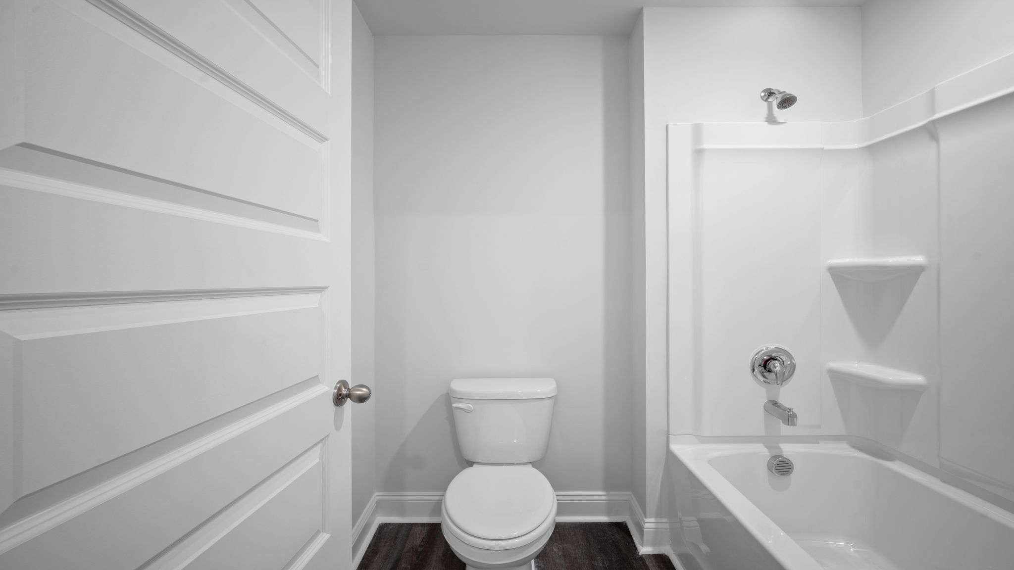 Guest bathroom with a double vanity