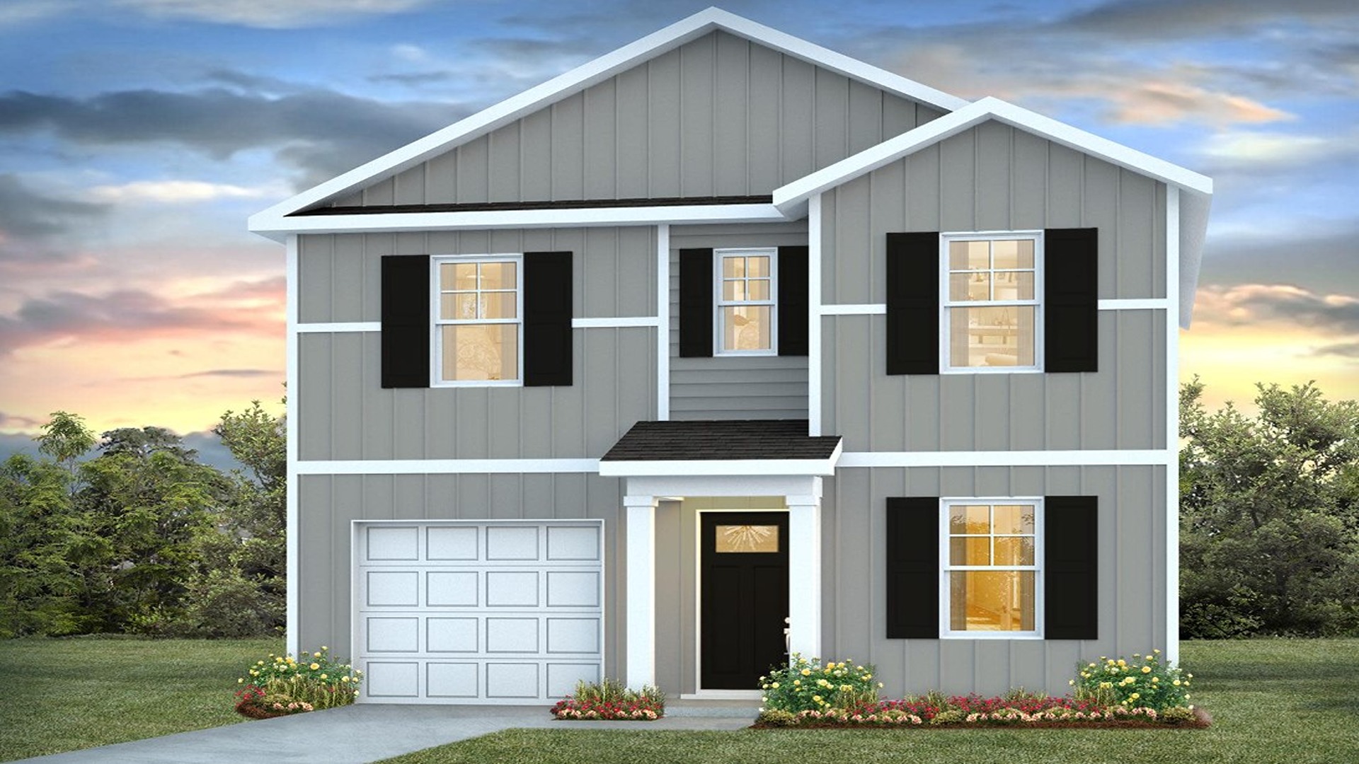 3D Rendering Hartsville elevation C