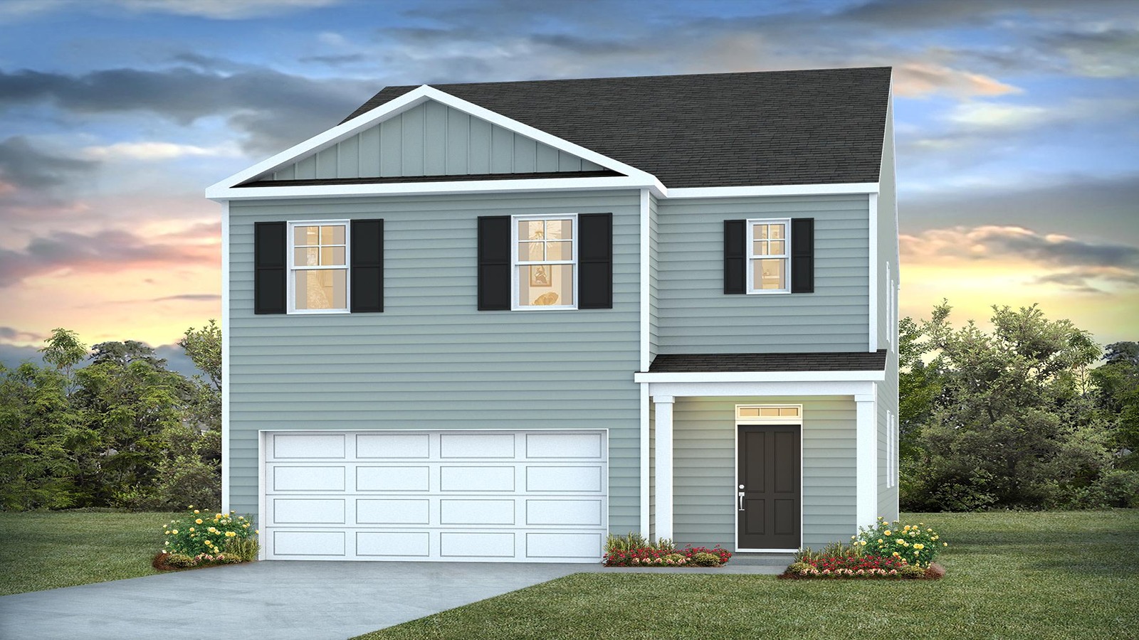Floor Plan in Holly Oaks STATESBORO, GA D.R. Horton