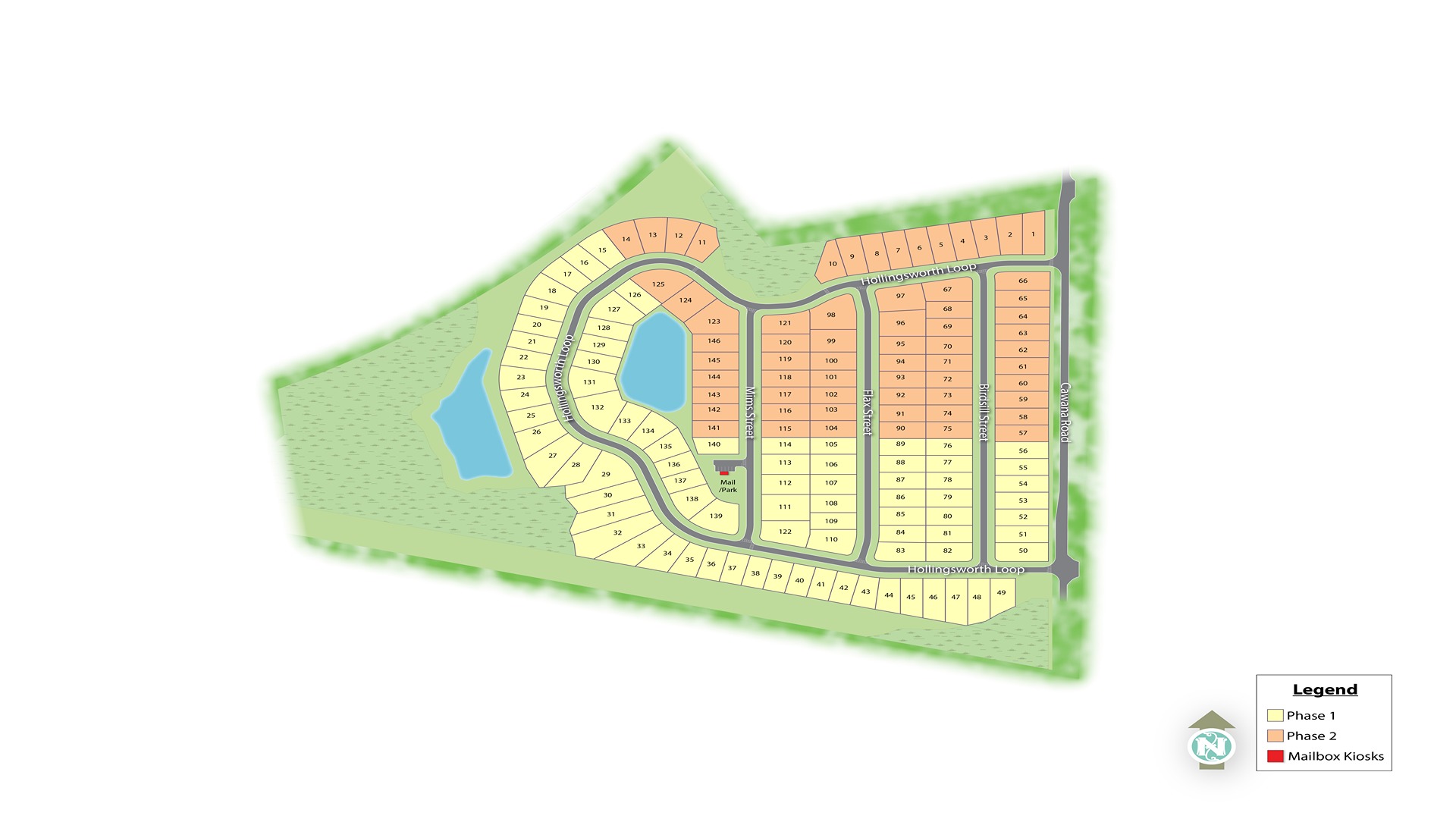 Static Lot Map