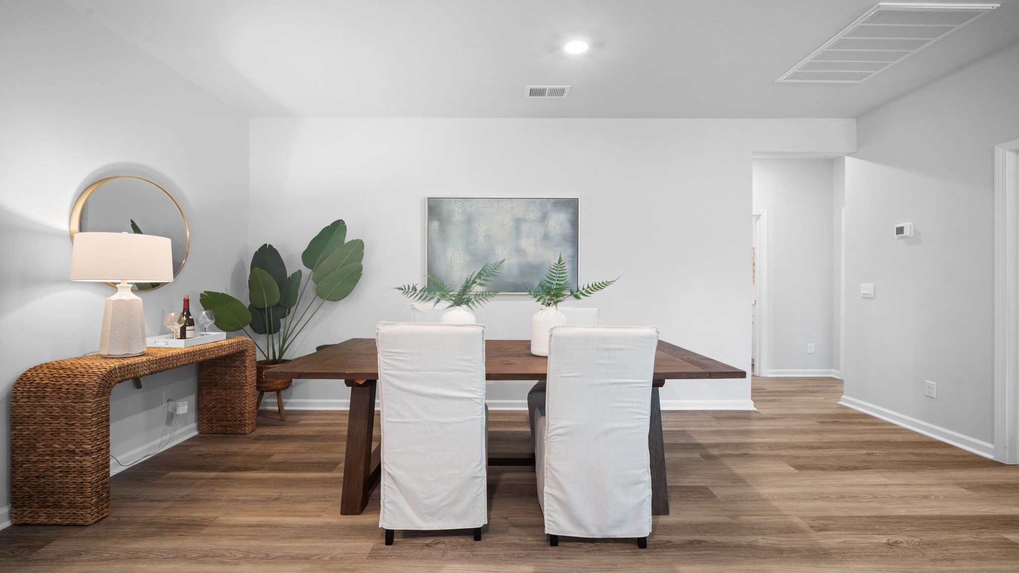 Dining space in DR Horton Lakeside home featuring open layout and natural light perfect for gatherings