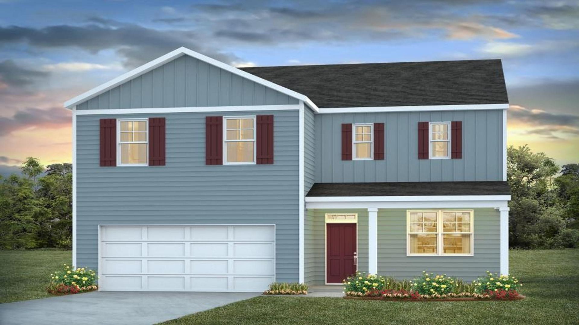 3D Rendering Galen elevation C