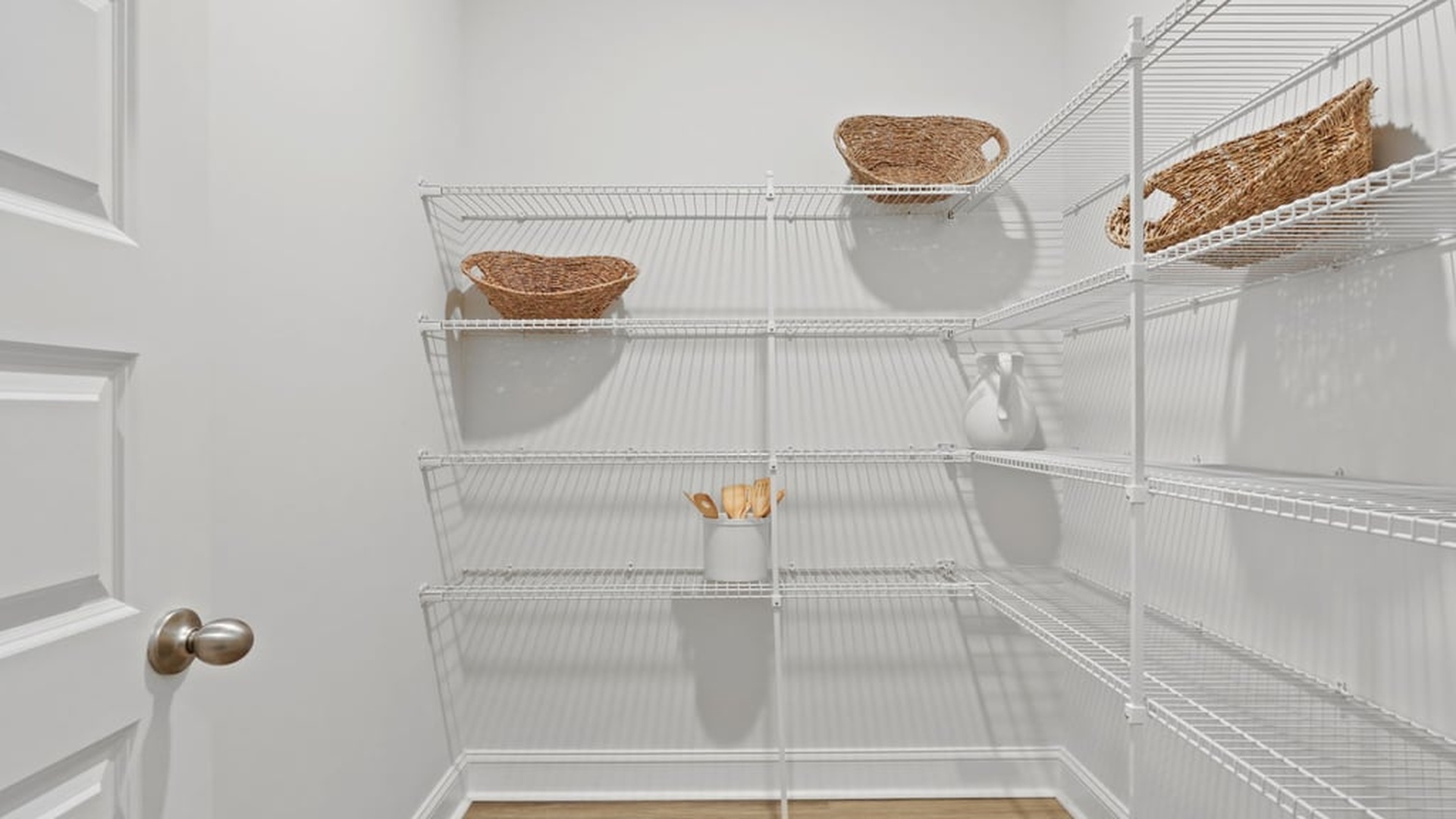 Spacious laundry room