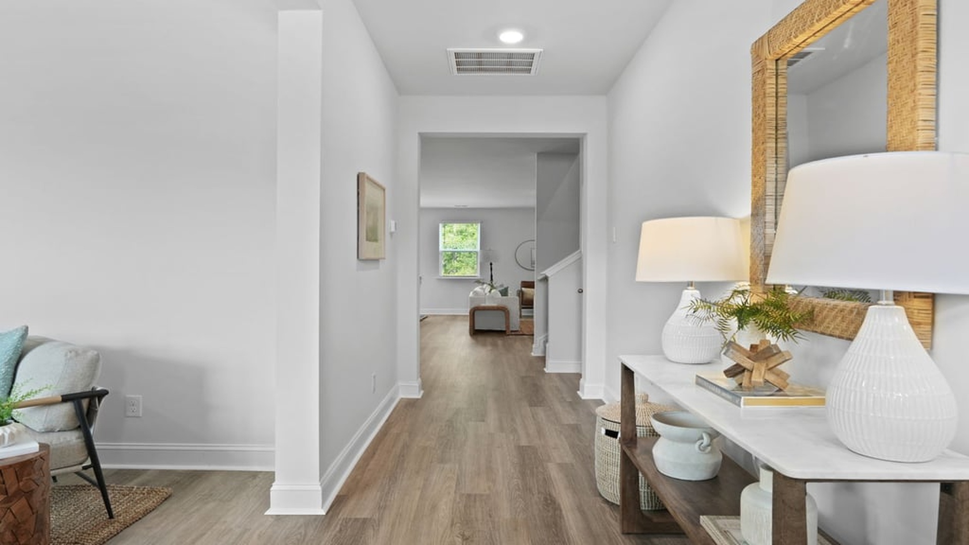 Bright hallway