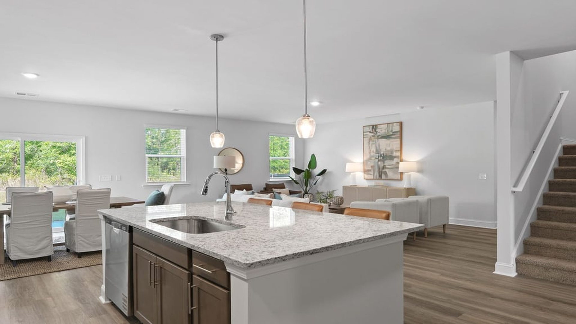 Open floor plan