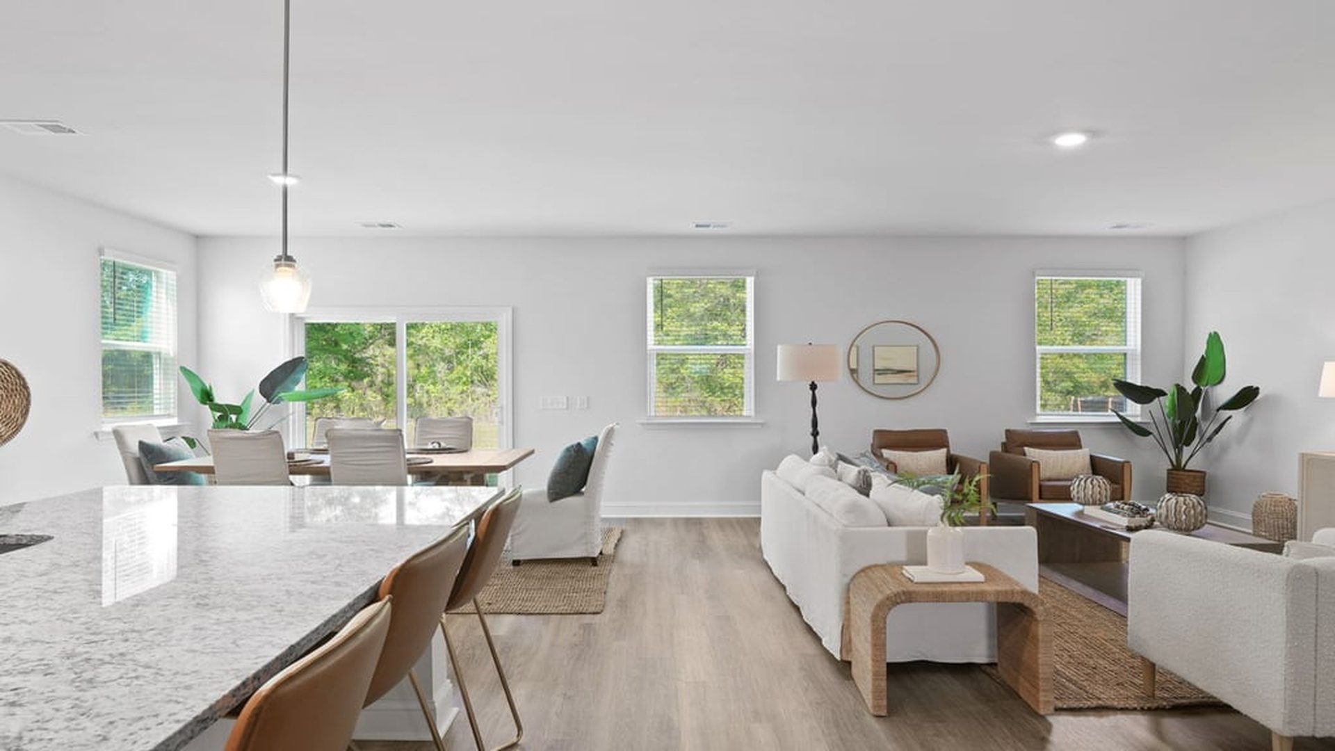 Kitchen to living room