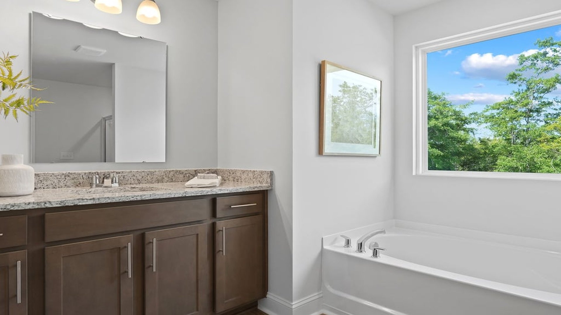 Natural Light Primary Bathroom