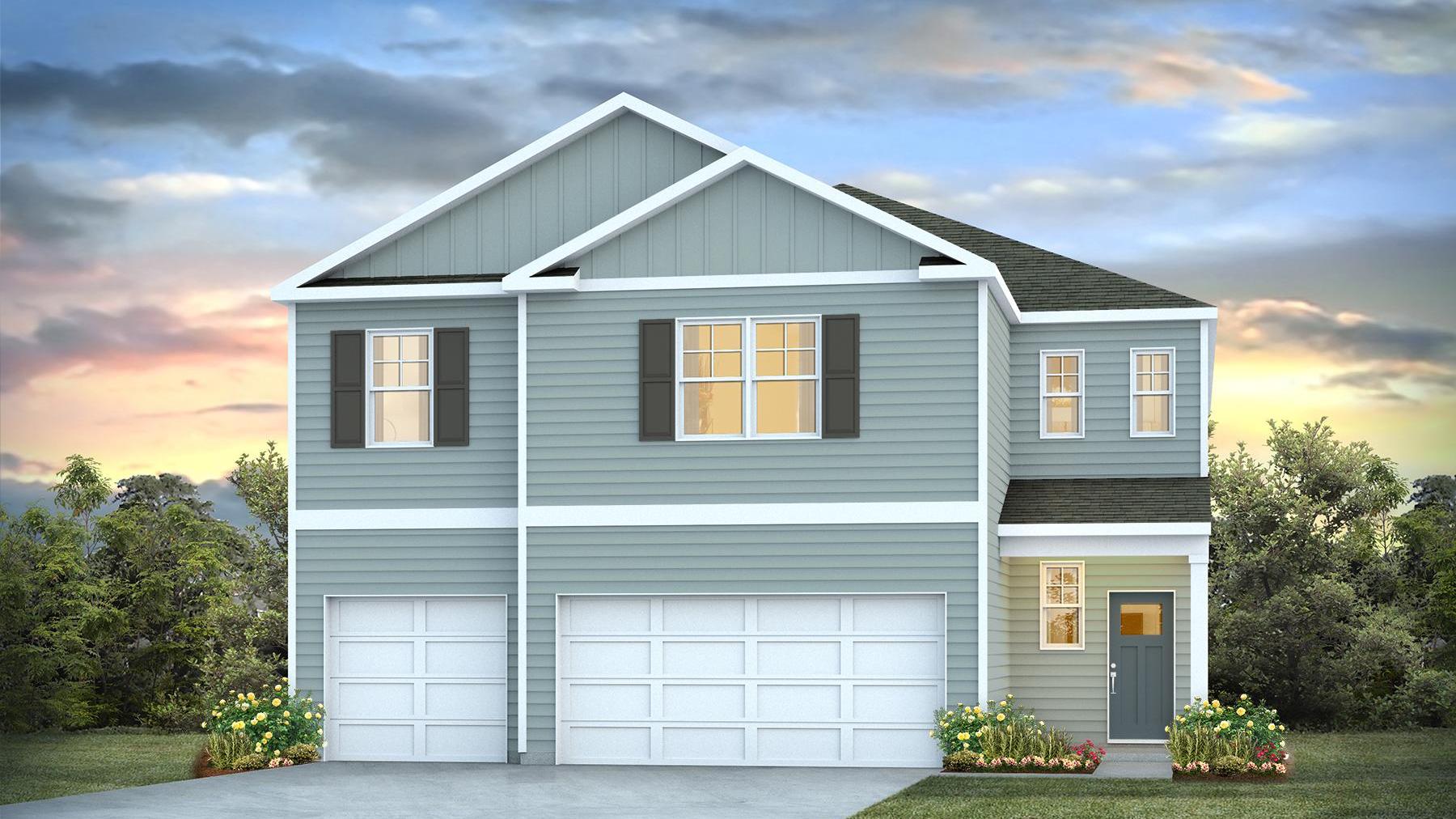 Guilford_A 3 car garage new construction home