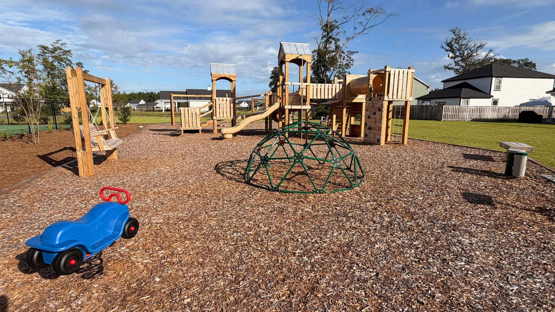 Family-friendly playground at Laurel Grove community.