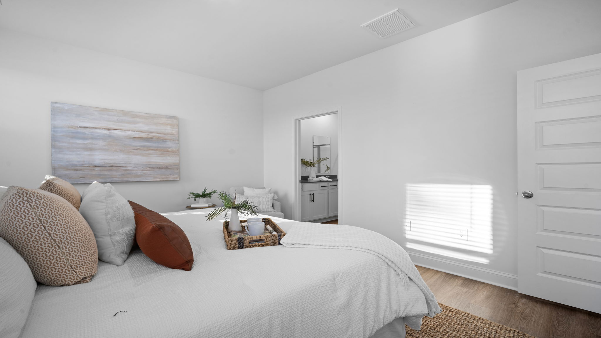 Primary bedroom view from inside the room