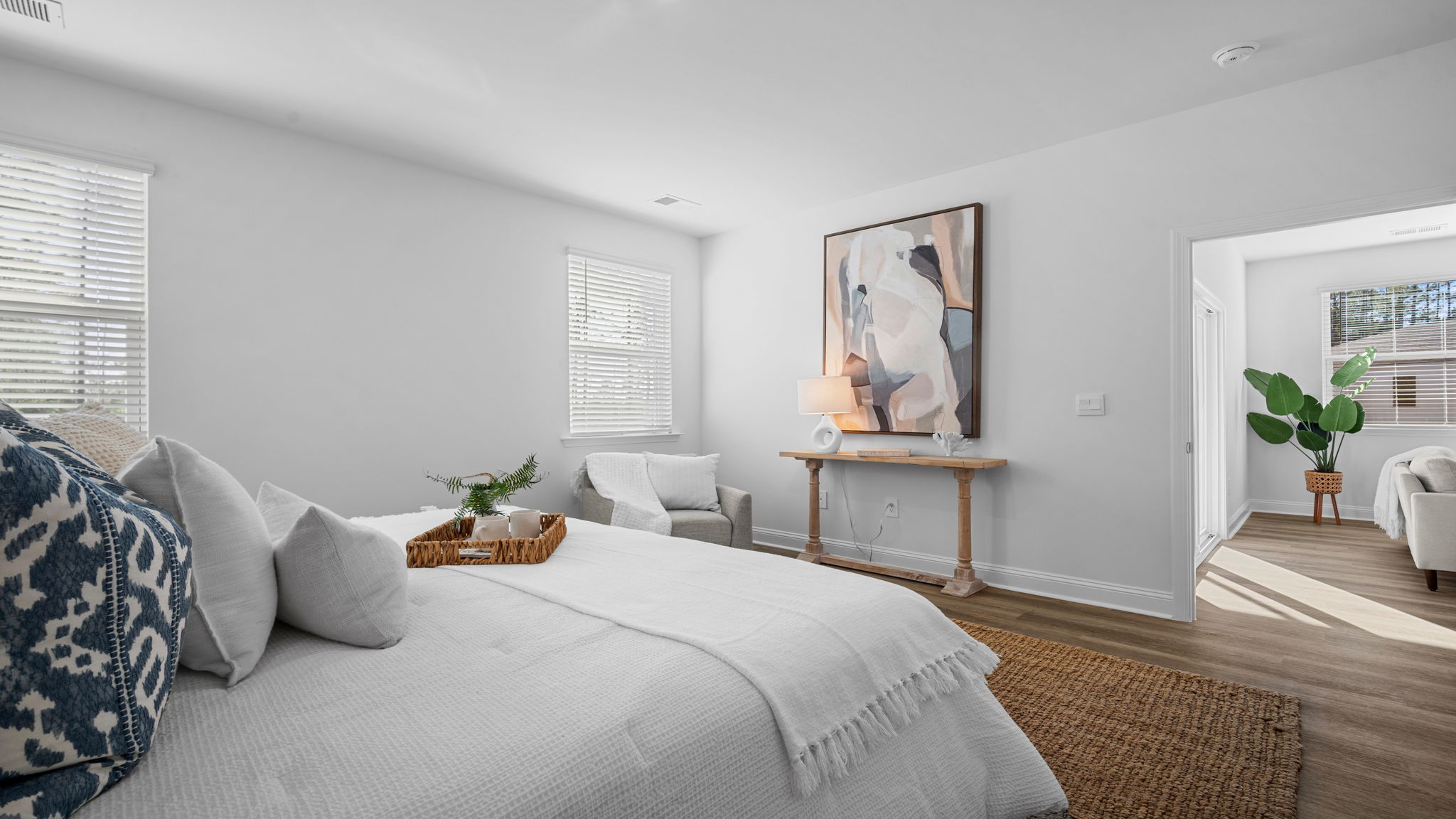 Primary bedroom view from inside the room