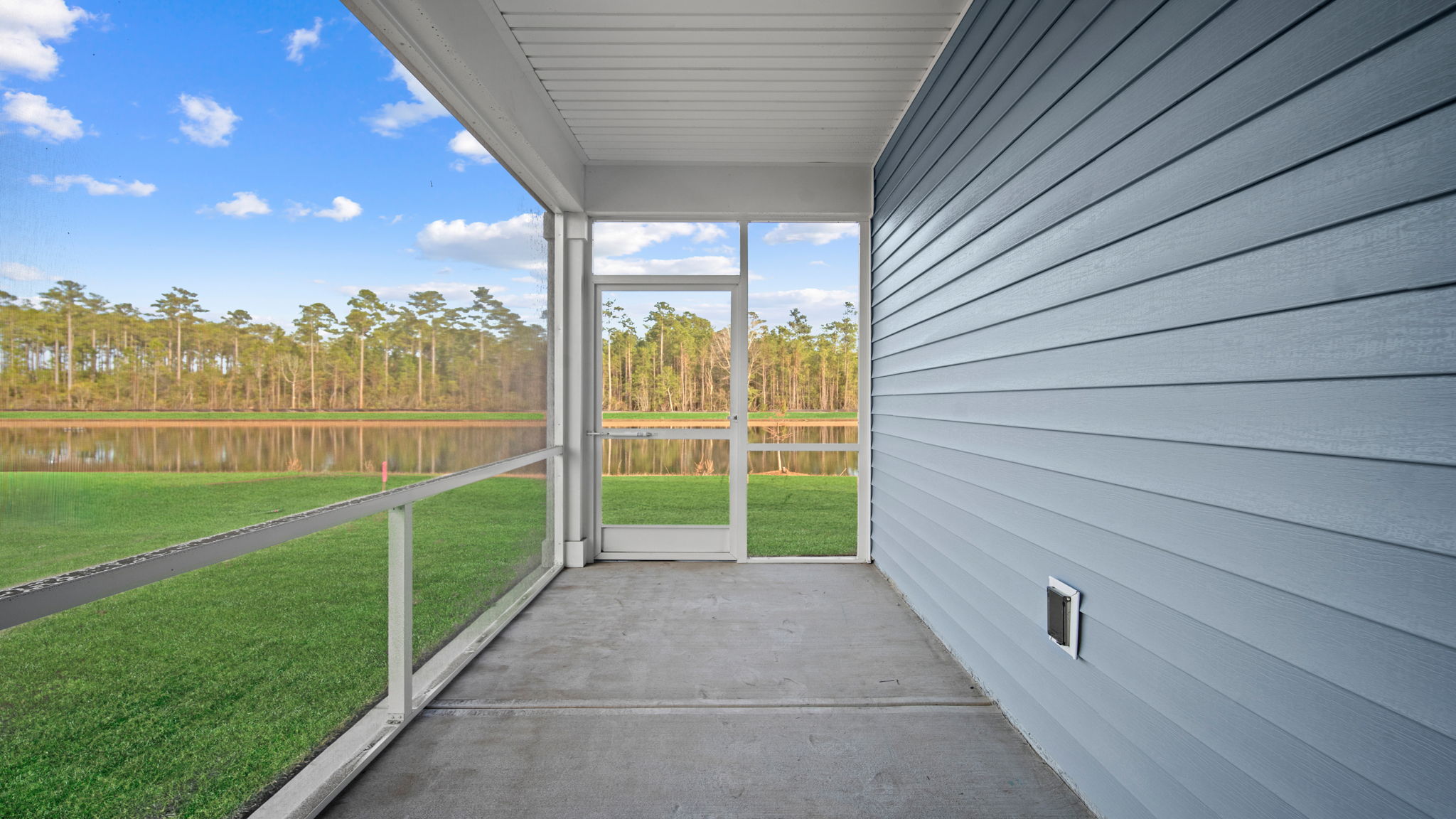 Screened porch