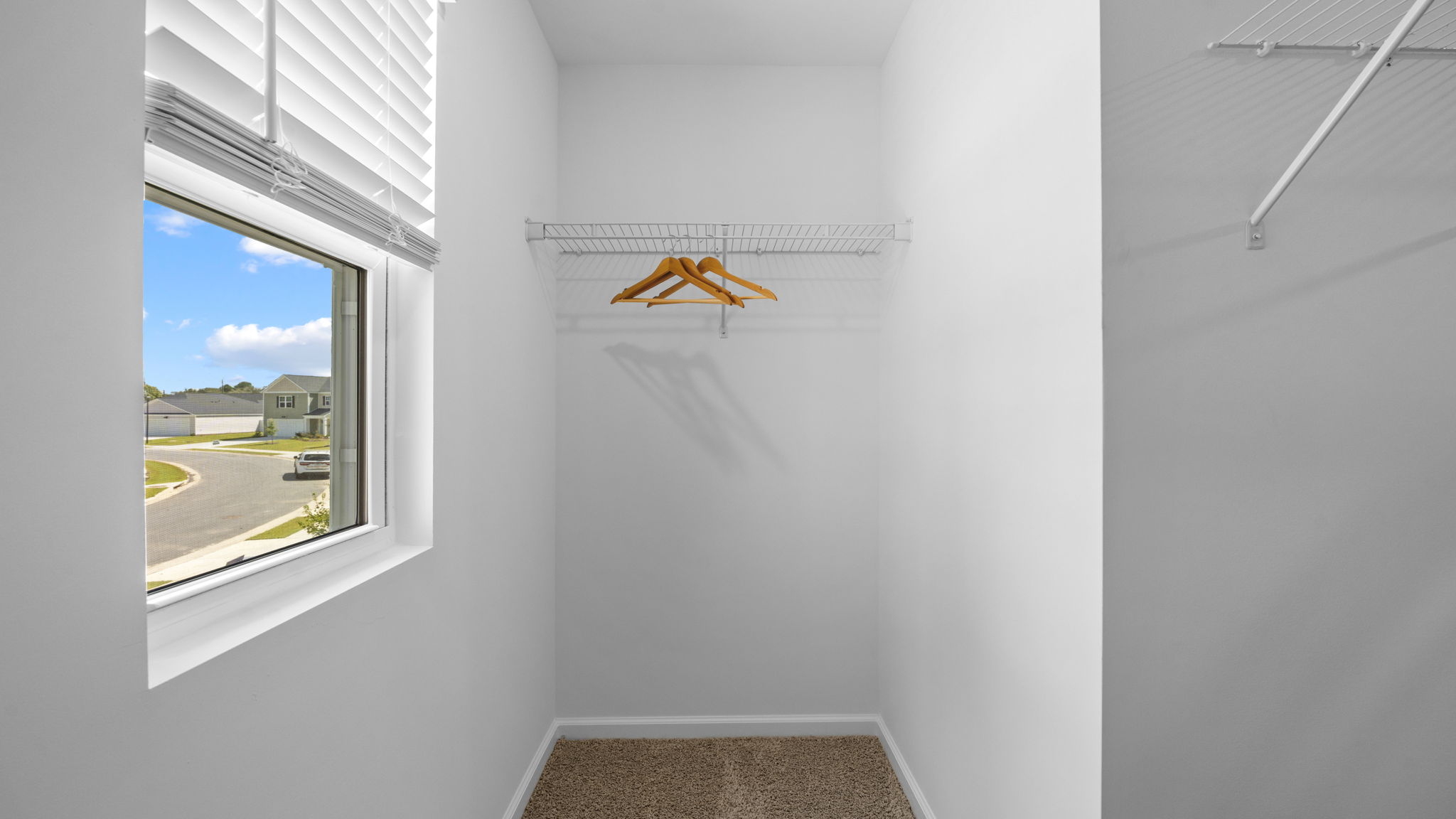 Additional view of large walk-in closet