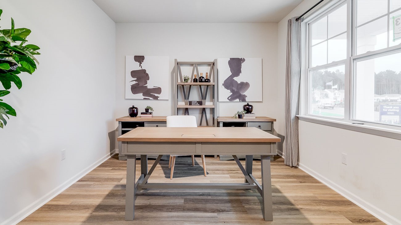 Flexible loft space in Hayden home perfect for work-from-home office or study area in DR Horton Stockyard community.”