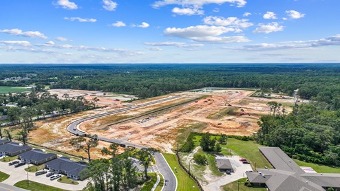 Stockyard Development Picture Drone
