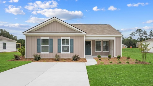 Curtis front of home elevation C