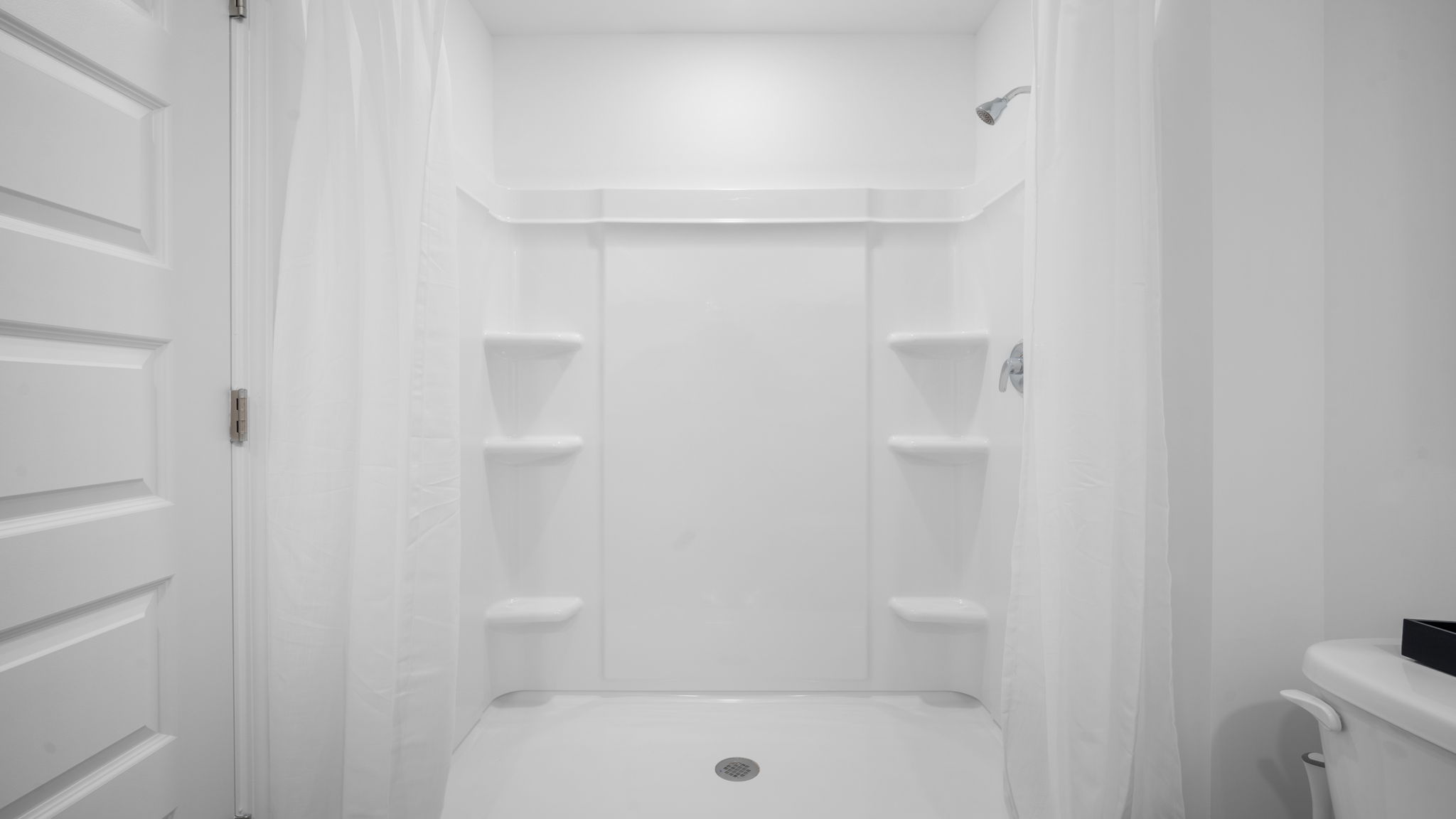 Primary walk-in shower