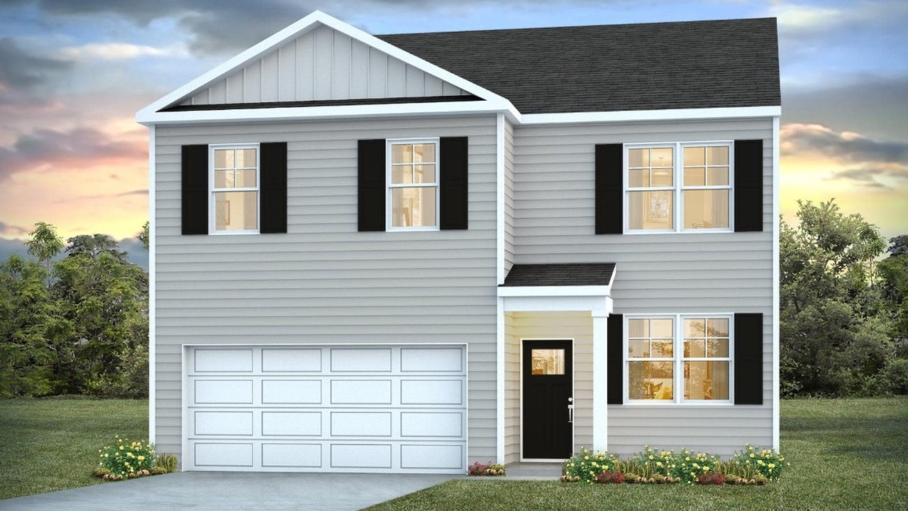 Belhaven floor plan guyton georgia new homes
