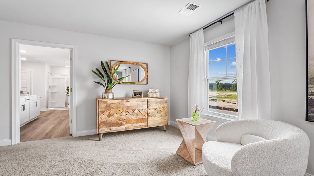 Private primary suite designed for peaceful living in the popular Galen floor plan.
