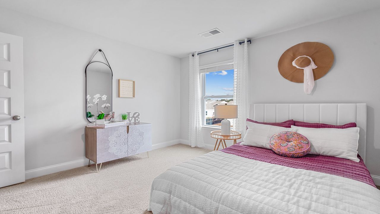 Additional bedroom perfect for overnight guests, hobbies, remote work, or fitness space.