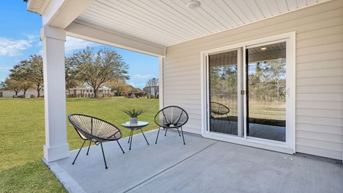 covered back patio on cali model