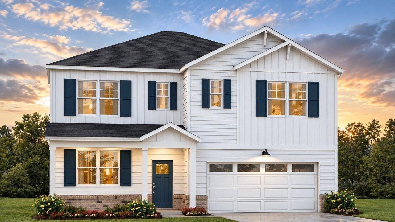 Hayden FH front of home