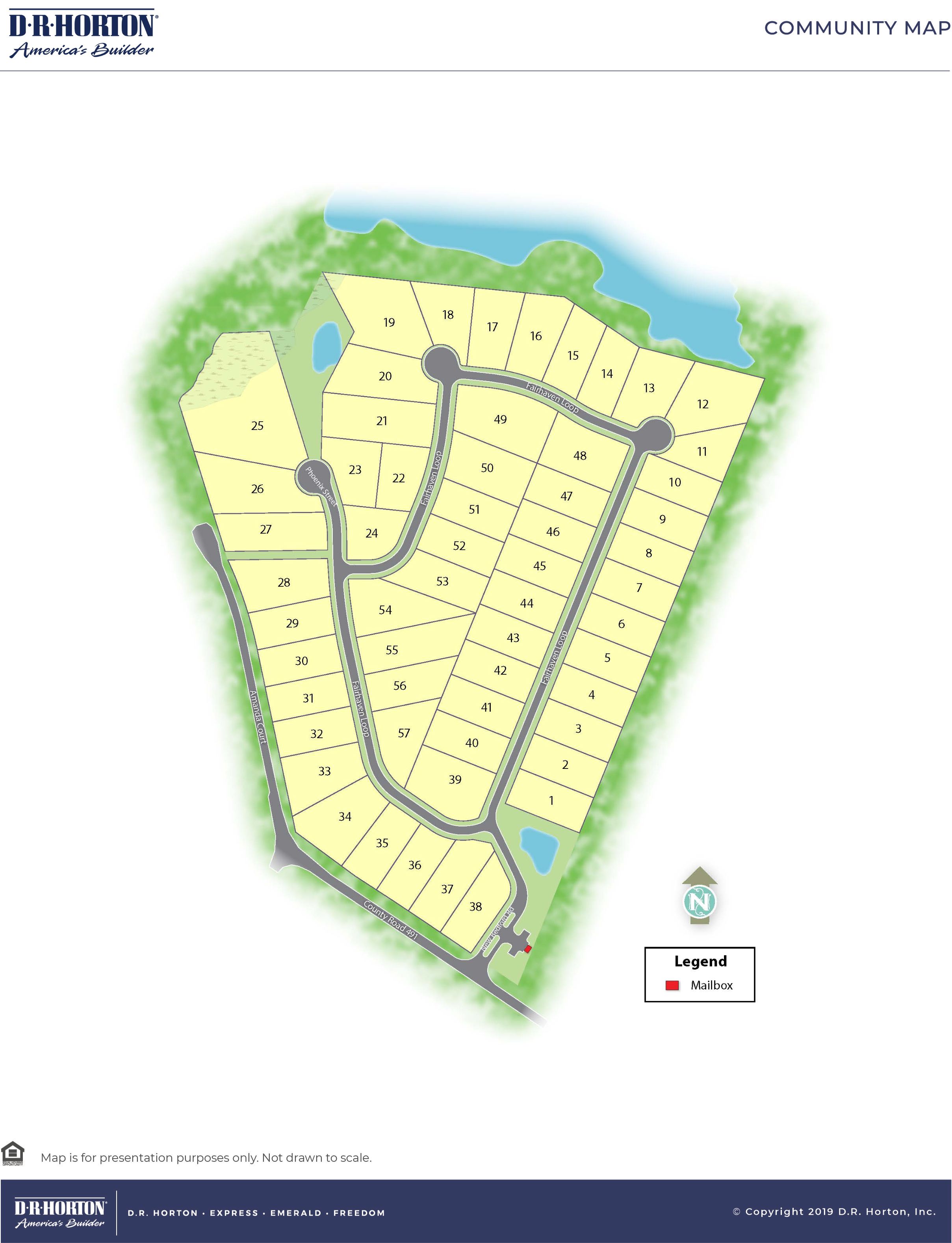 Static Lot Map