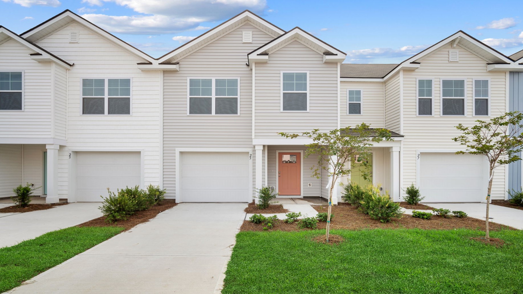 Davis by D.R. Horton in Stockyard featuring charming curb appeal, modern architectural details, and thoughtfully designed new construction living