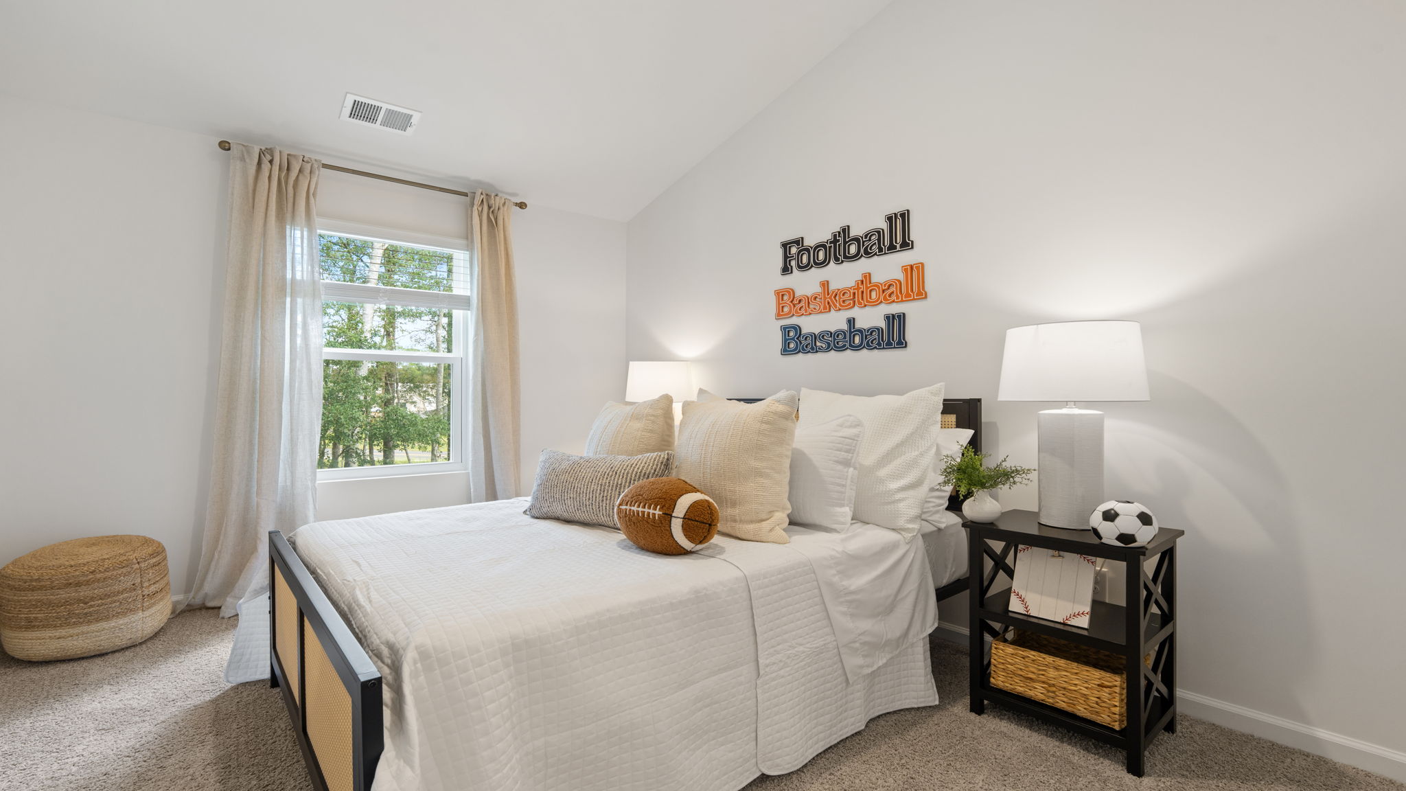 Additional bedroom with flexible functionality in the Denmark floor plan