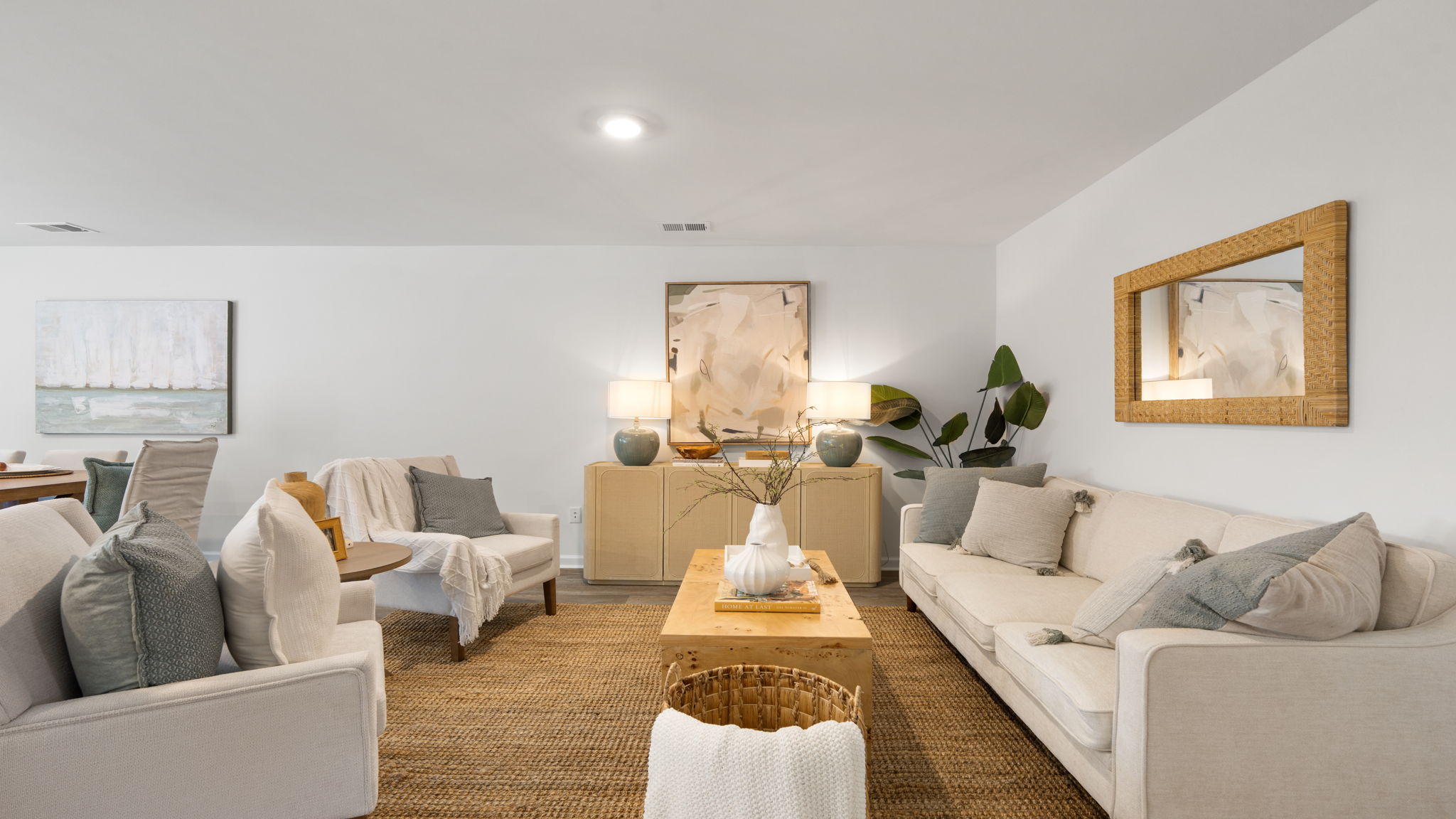 Spacious gathering room ideal for entertaining in the Denmark floor plan