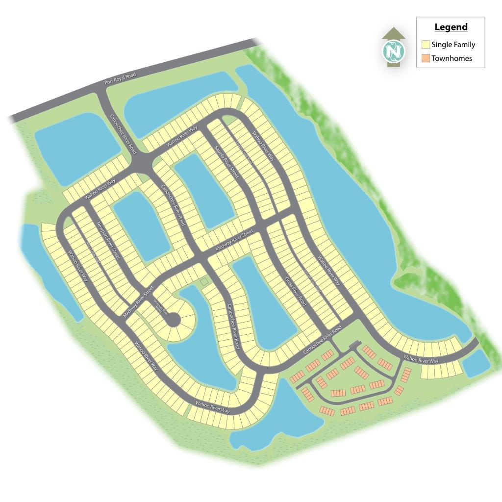 Static Lot Map